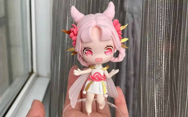 超轻粘土王者荣耀嫦娥拒霜思粘土手办