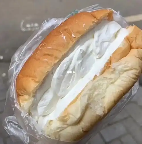 好想小时候的老式奶油面包