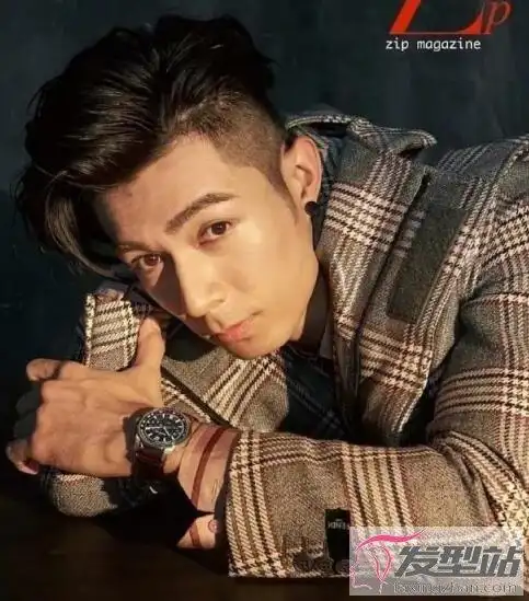 男生港风短发发型蓬松帅气秒变港仔