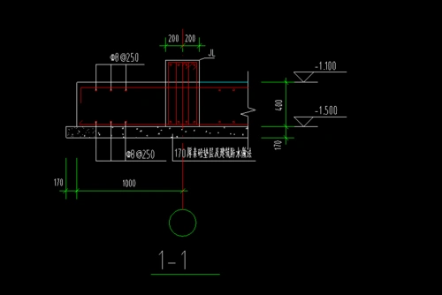 有梁式筏板基础,基础梁的标高在什么位置?