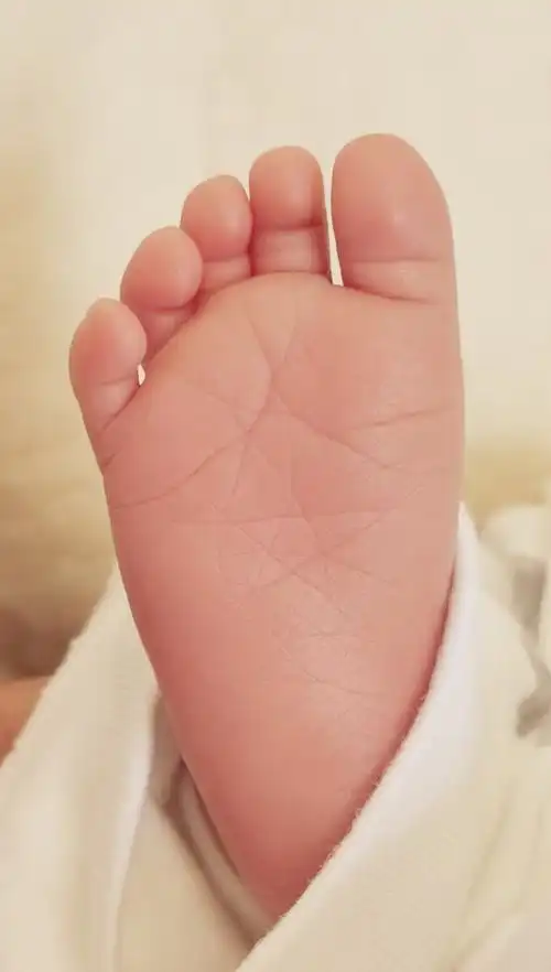 婴儿的小脚丫