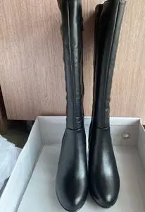 深航靴子 空乘靴子 制服靴子 3515高跟靴 加绒女靴 深筒