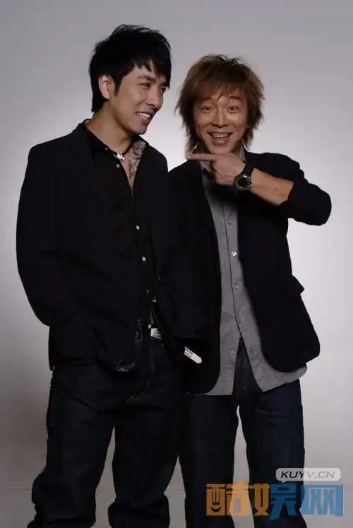 黄渤和其他明星合照写真