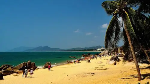 海南三亚天涯海角风景