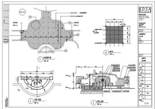 太平洋城环境景观施工图设计(包含35个cad)