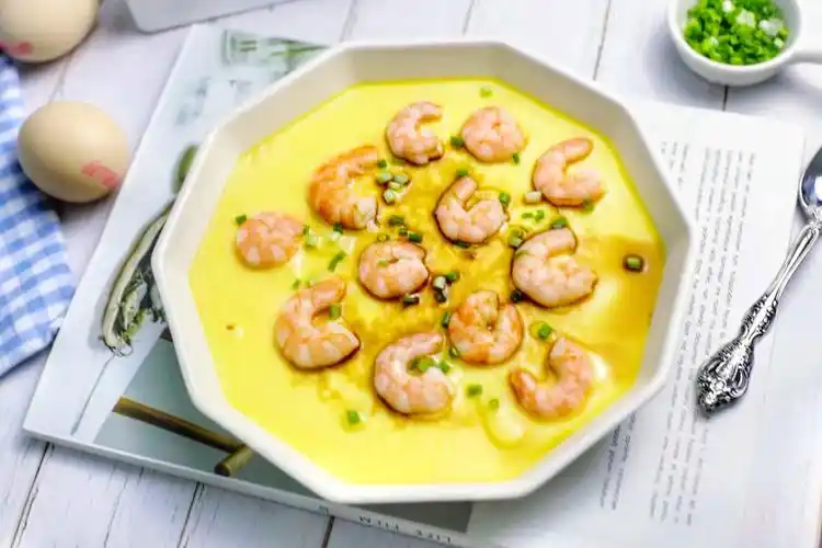 虾仁蒸蛋怎么做_虾仁蒸蛋的做法_爱美食的志宝妈_豆果美食