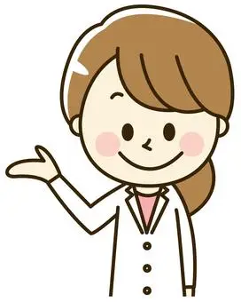 免费矢量剪贴画类似的白衣男女医生2-3