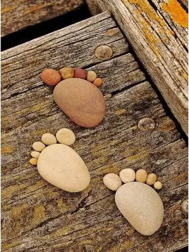 精美ppt模板创意脚丫子