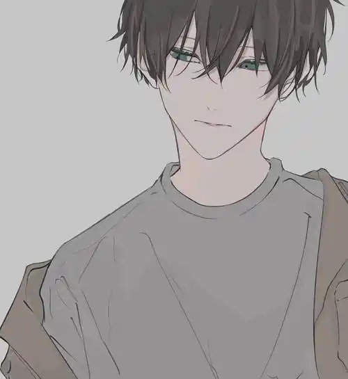 男の子葵aoi的帅哥插画图片