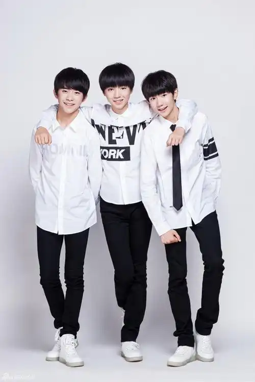 tfboys拍写真,王源,王俊凯,易烊千玺帅气十足.