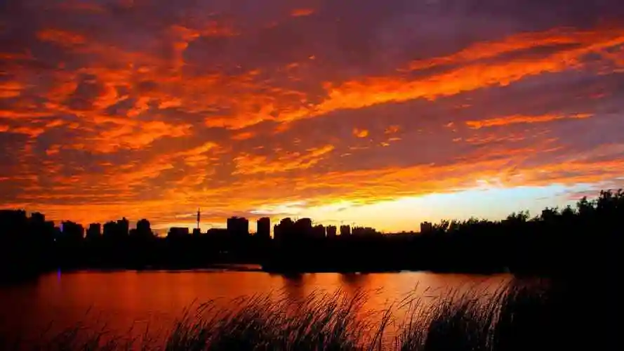 最美的大自然火烧云风光抖音网红锁屏壁纸-风景壁纸 - 壁纸家