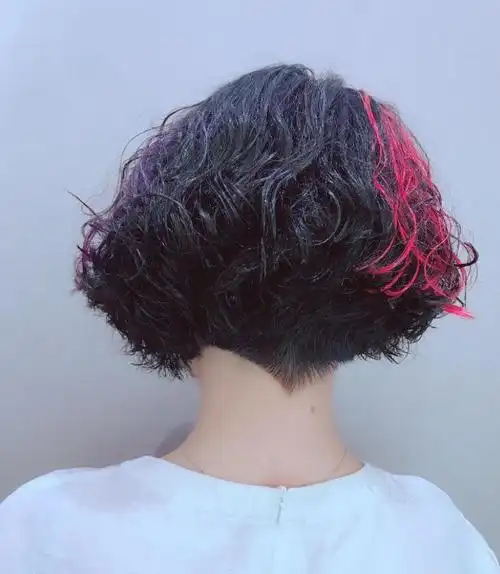 泰迪卷刘海适合搭什么烫发泰迪卷女生烫发洋气又时髦