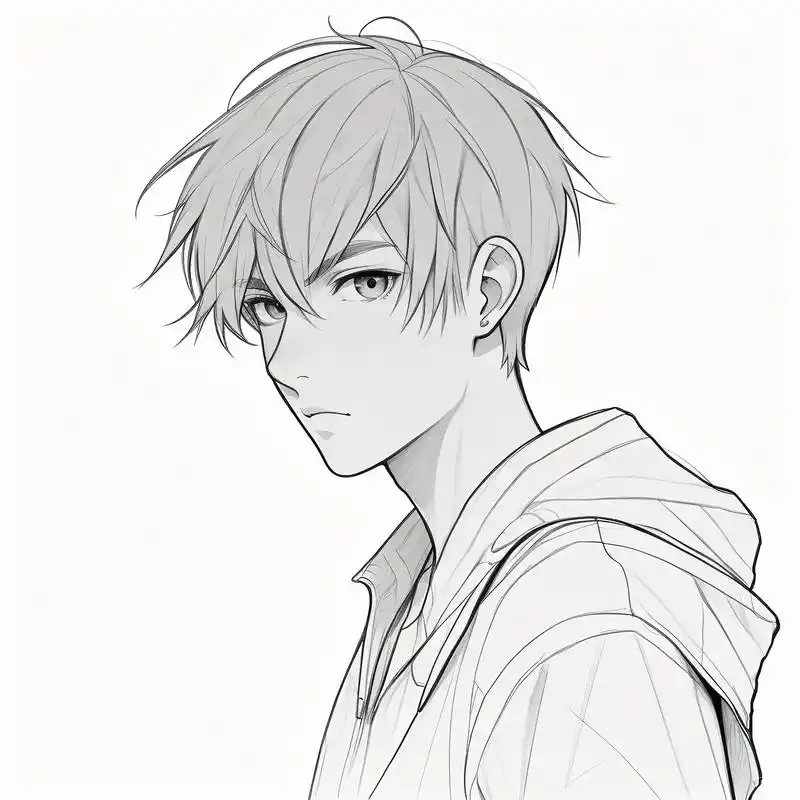 96酷炫寸头男生头像97