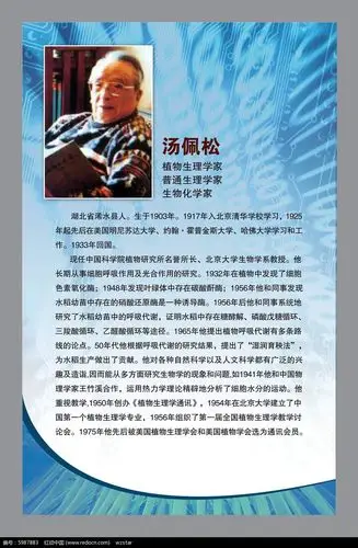 汤佩松名人简介海报