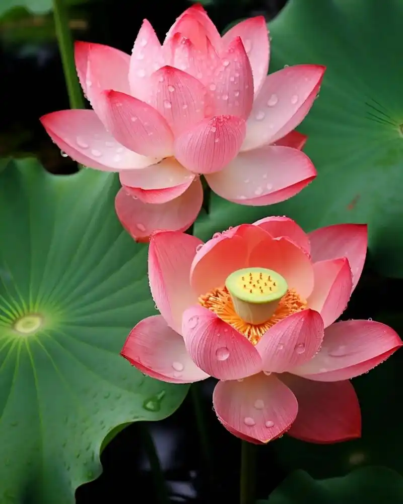 ❤荷花,清雅脱俗,自古便是文人墨客笔下的挚爱,每一朵都似蕴含着