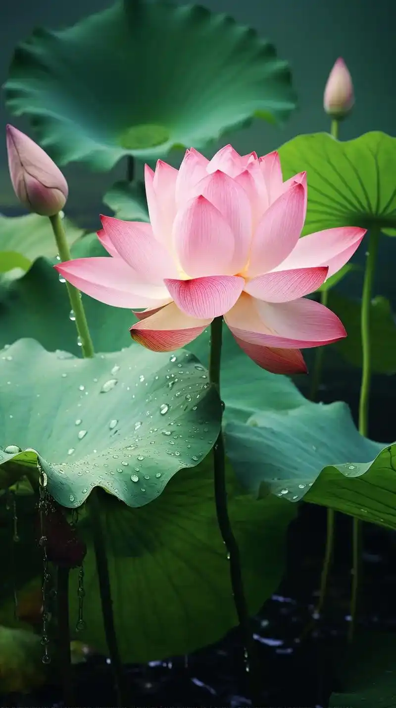 莲花又叫荷花,它的花是纯洁的内心;高洁和典雅;因为莲花 - 抖音