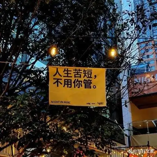 适合大格局女生发的干净文案句子