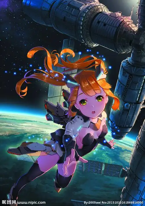 太空少女图片