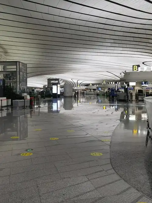 北京大兴机场夜景
