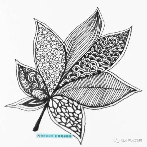 黑白装饰画创作必备——20张漂亮的母版纹样素材