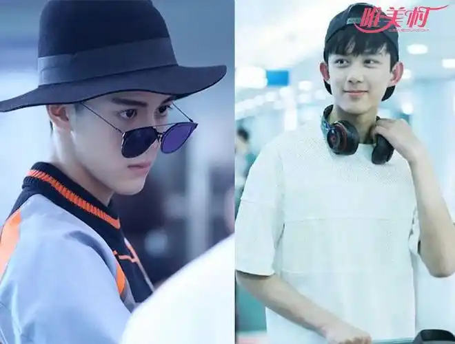 曾舜晞和吴磊两大当红的小鲜肉竟然撞脸