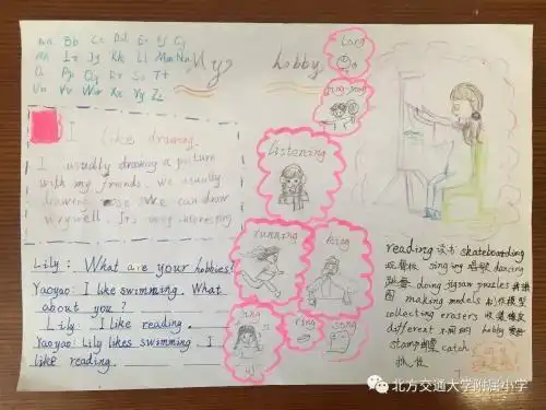 手抄报关于英语简单又好看的手抄报版面设计mygoodhabits手抄报 手