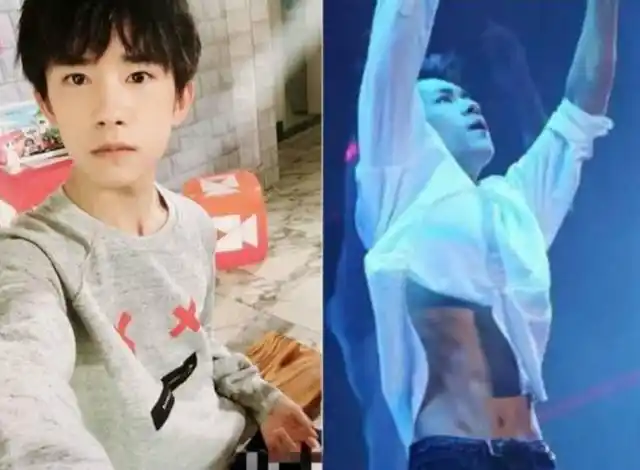 腰围63(蔡徐坤和王俊凯的合照)