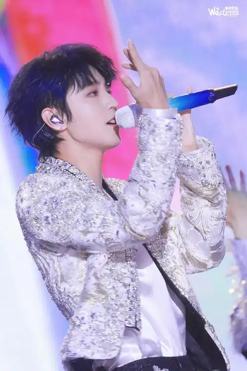 个十年#十周年演唱会你真帅 我不是在夸你 是在提醒你@tfboys-王俊凯