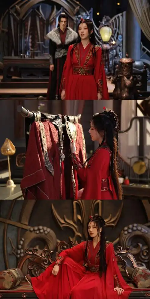 王鹤润时隔一年再发角丽谯##想念王鹤润红衣角姐