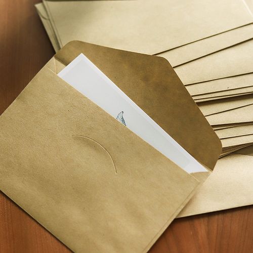 信封复古rose文艺怀旧牛皮纸经典个性西式封套信封