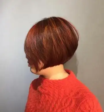 后面推上去的波波头 后面稍微剃掉的波波头_发型造型_宝妈时尚生活网