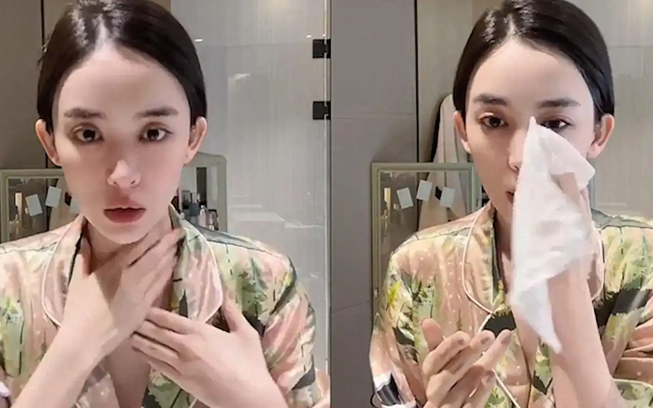 古力娜扎真人长啥样?直播卸妆暴露真实素颜,网友:卸了个空气