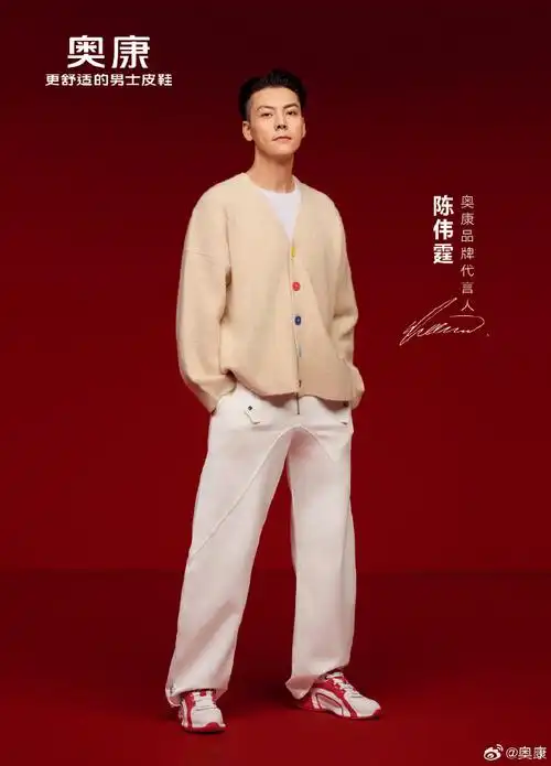 新年解锁更多龙腾盛时#奥康 更舒适的男士皮鞋#陈伟霆超话