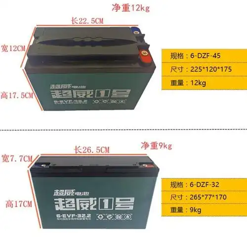 2 铅酸蓄电池12v12ah电瓶车 玩具车 应急照明