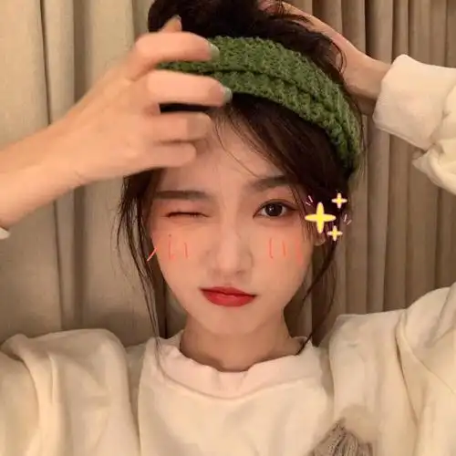 ins原宿风女生头像当遇上喜欢的人世界上最美丽的风景都呈现