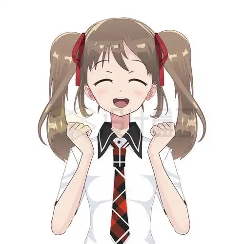 二次元漫画动漫双马尾美少女学生妹卡通人物1666898矢量图片免抠素材