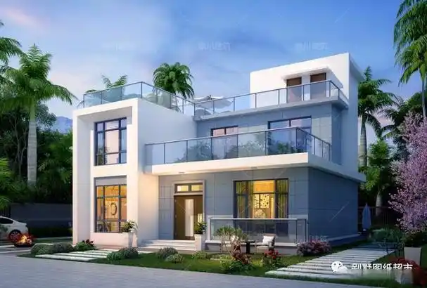 9款现代风格别墅年轻人最爱设计感十足农村建成本还低