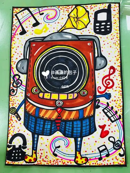 创意美术36幅奇怪的音乐