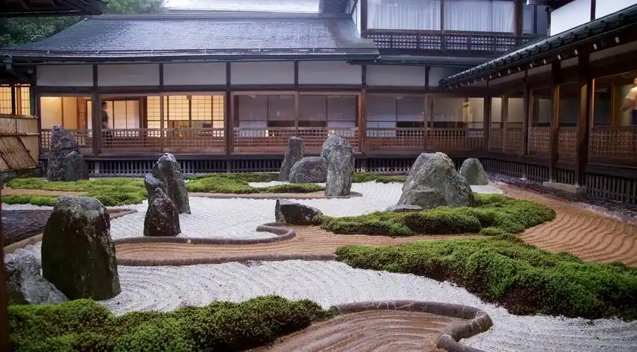 等有钱了就造一个日式庭院静谧悠然禅意十足每天喝茶赏花