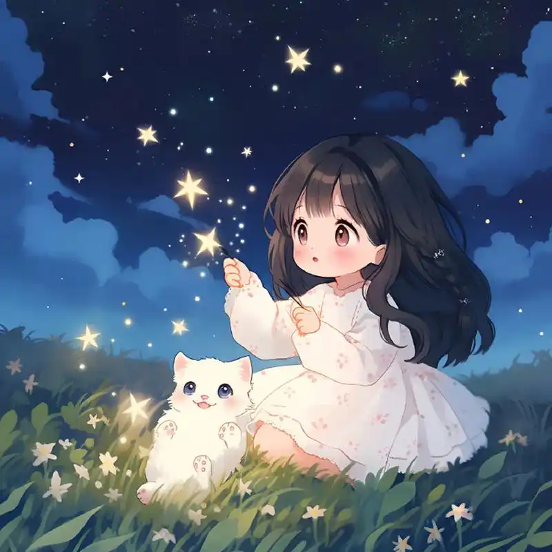 很少女心的卡通女生wechat头像 #女生卡通头像# #女生头像# #好看的