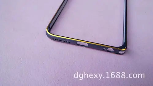厂家供应苹果6 iphone手机边框 铝合金圆弧双色设计 金属4.7十色