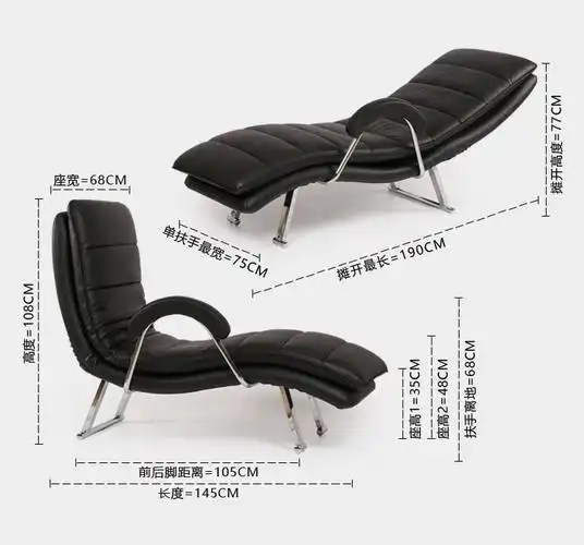 沙发椅子卧室躺椅懒人床休闲阳台飘窗午休靠背可调节孕妇贵妃*.