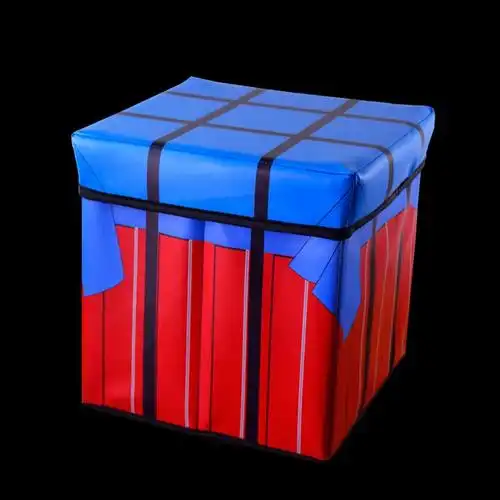 绝地大逃杀晚上吃鸡求生空投箱30*30*30cm多用可折叠 可坐人