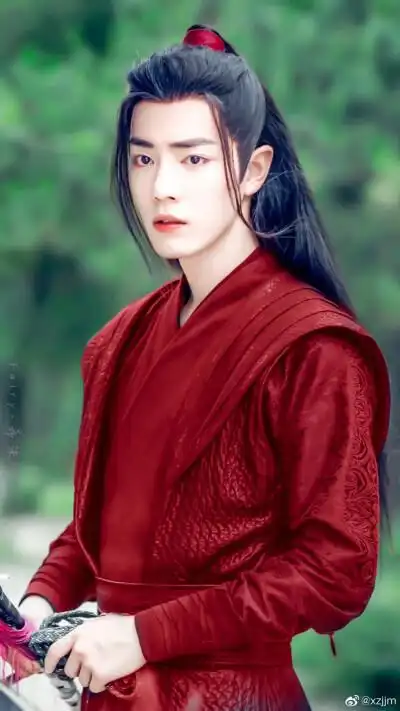 肖战 红衣古装 - 堆糖,美图壁纸兴趣社区