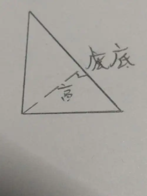 这是直角三角形的高
