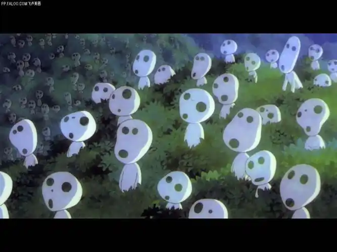 宫崎骏的,幽灵公主