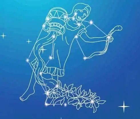 水瓶座在天上的图片