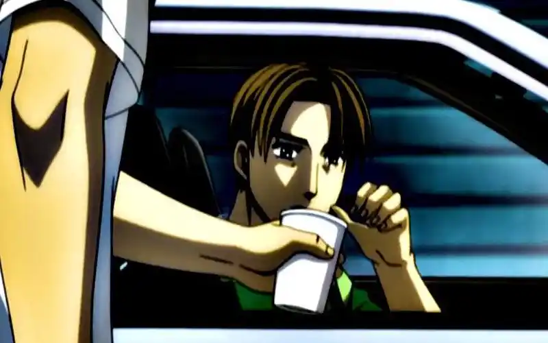 "再快的ae86,也追不上坐奔驰的夏树,就像有些人,注定就是要错过.