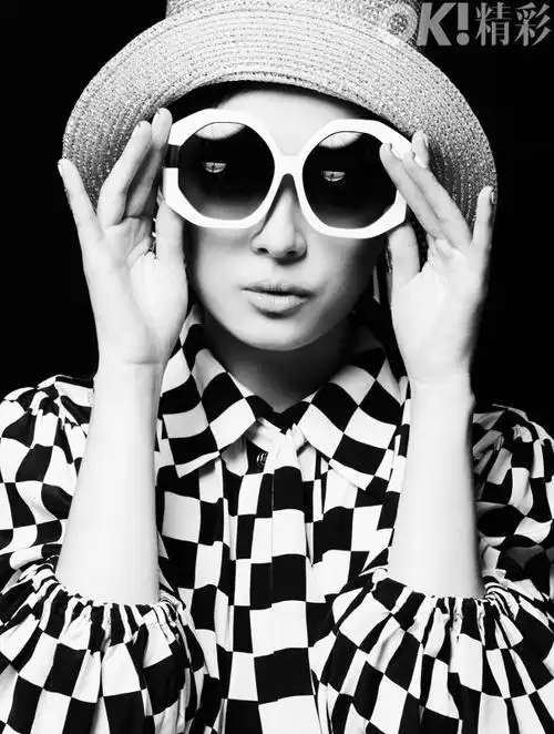 赫本风孙俪黑白复古大片来袭化身俏丽摩登女郎