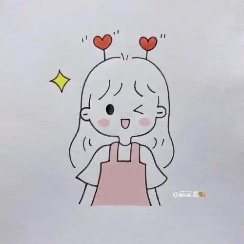 女生简笔画教程